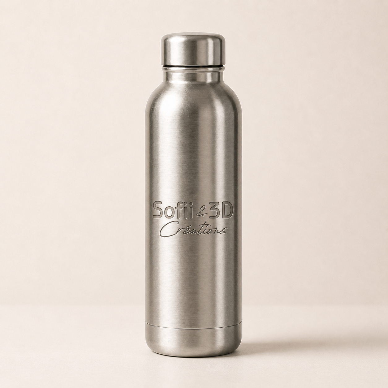 Gourde inox personnalisée Sofii & 3D Créations