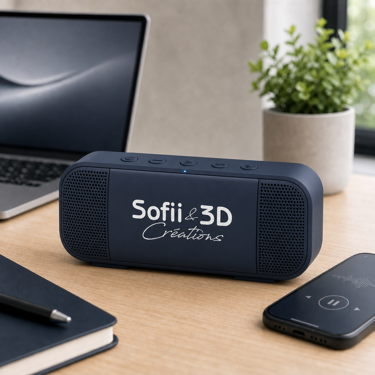 Enceinte Bluetooth personnalisée Sofii & 3D Créations
