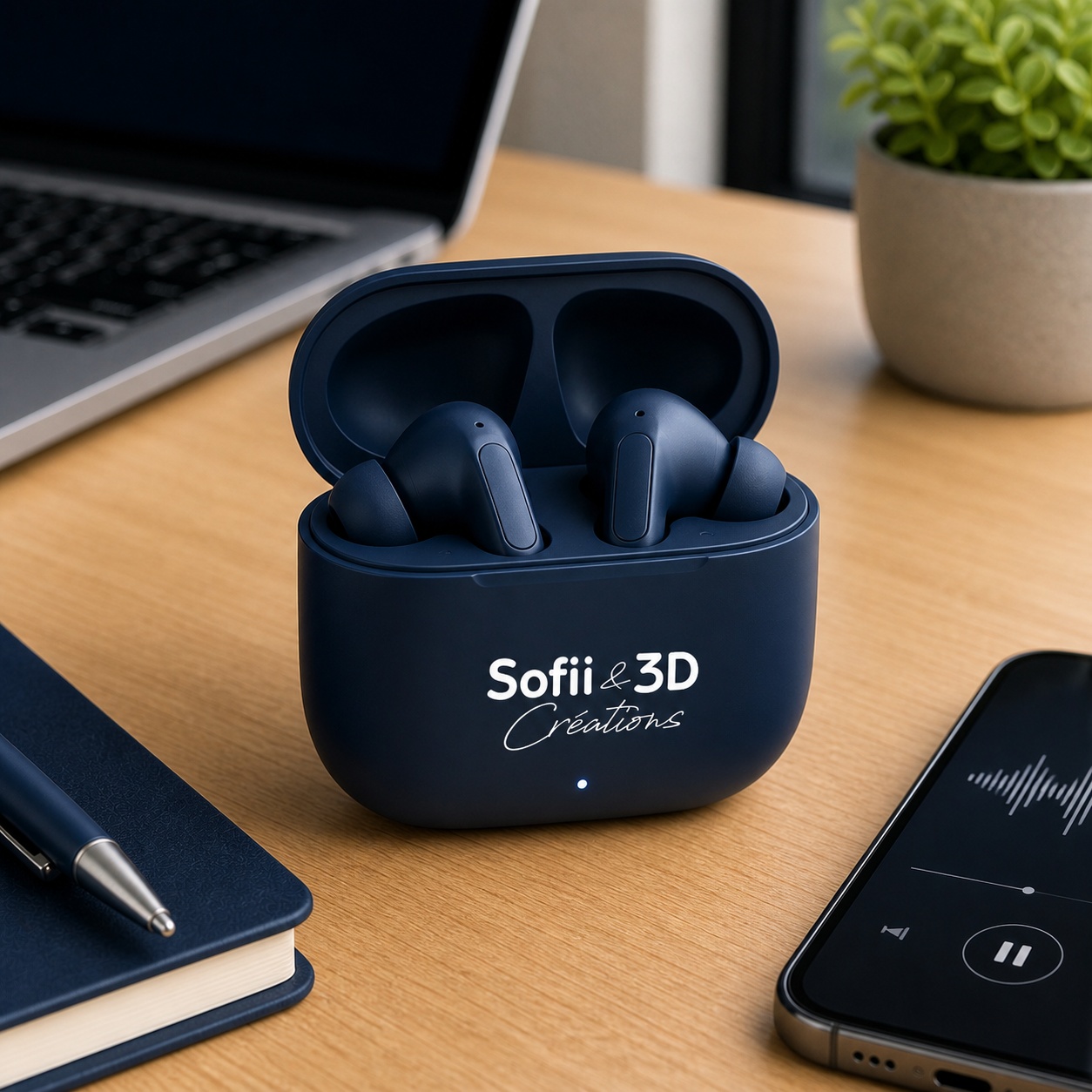 Écouteurs sans fil personnalisés Sofii & 3D Créations