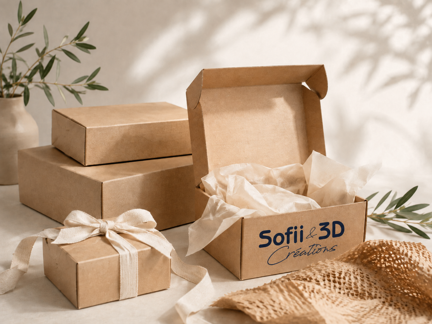 Boîte d'emballage Sofii & 3D Créations