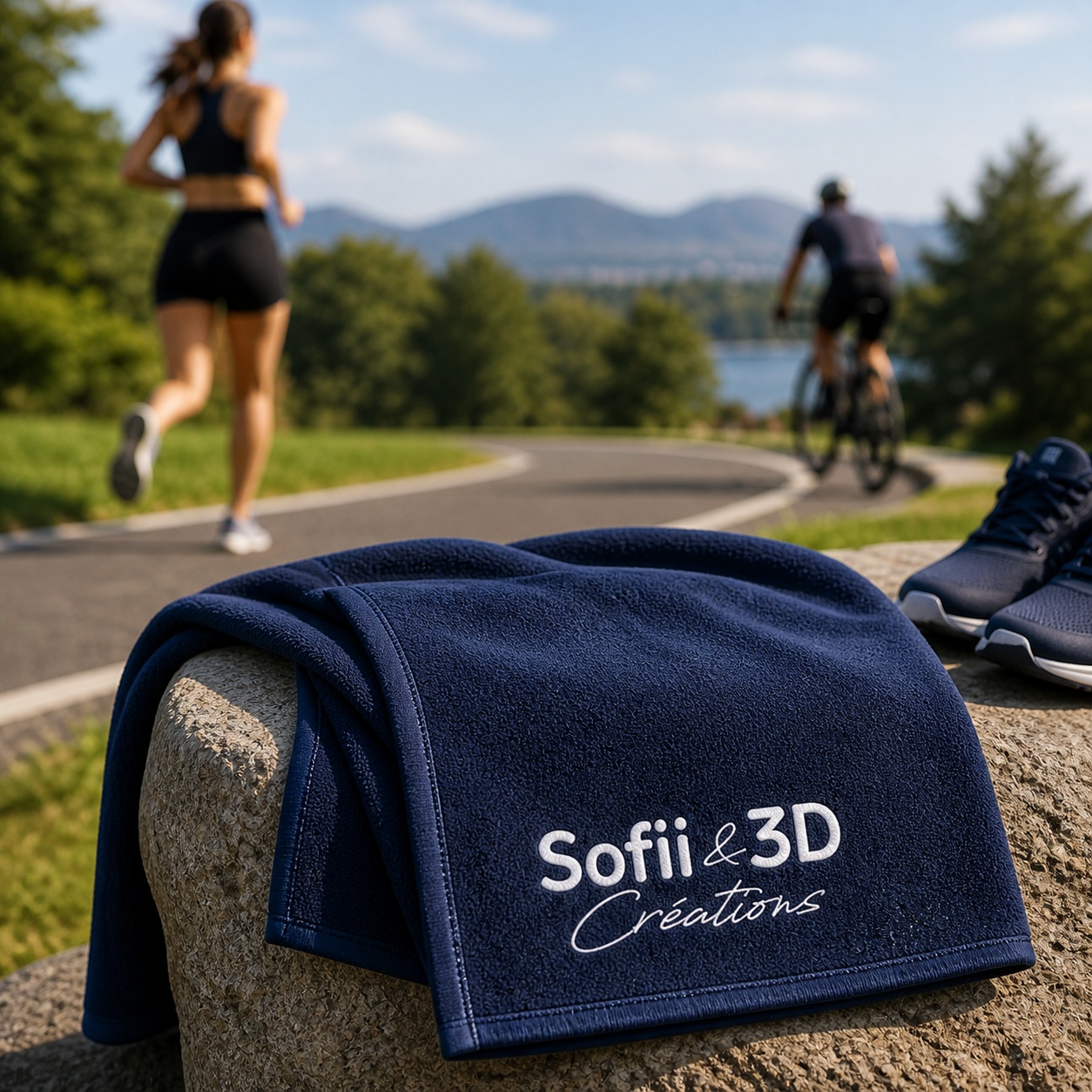 Serviette personnalisée Sofii & 3D Créations