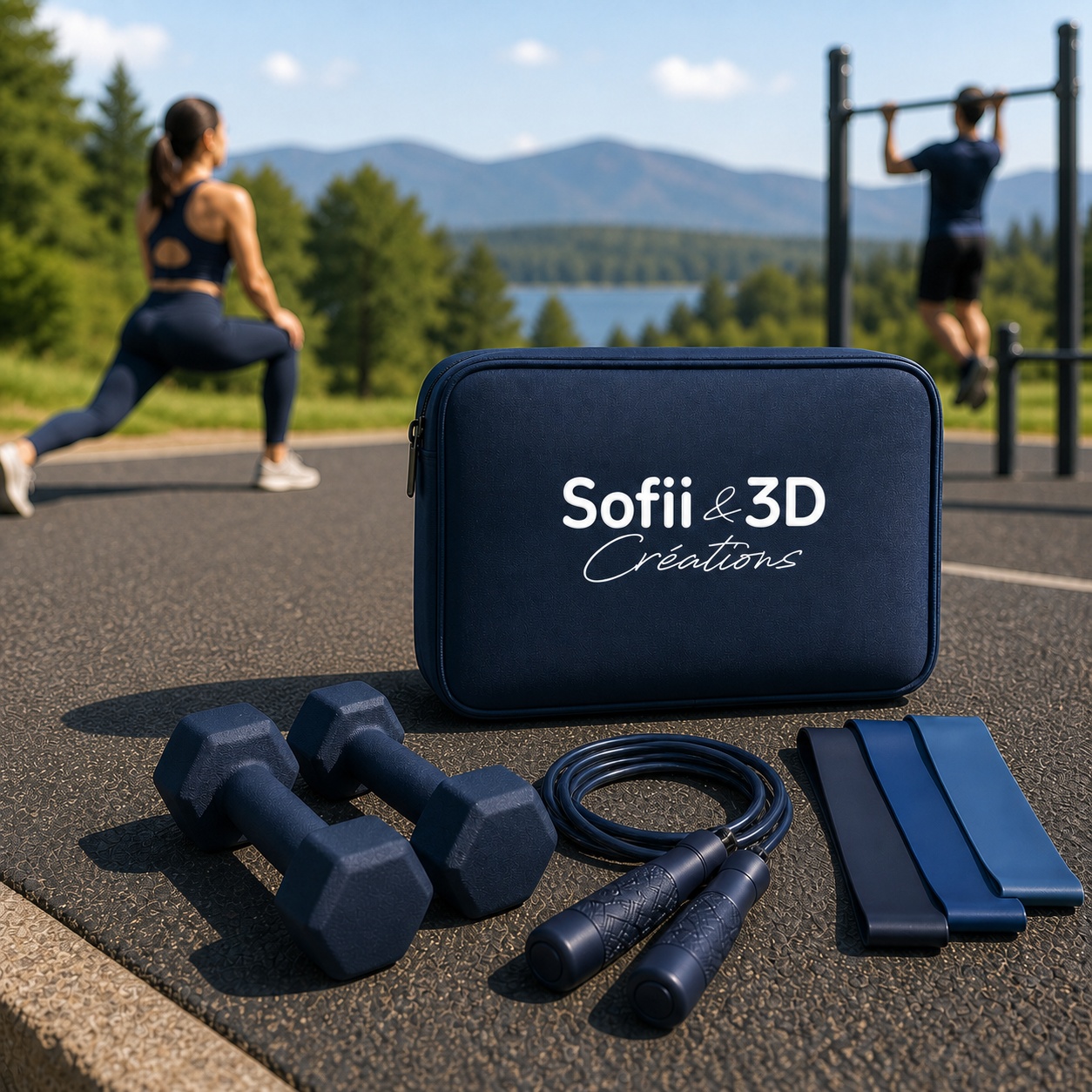 Accessoires fitness personnalisés Sofii & 3D Créations