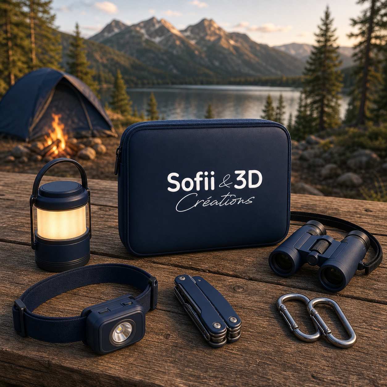 Objets outdoor personnalisés Sofii & 3D Créations