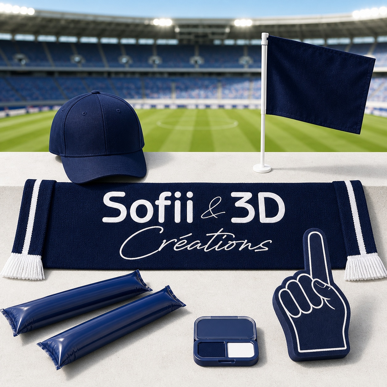 Supporters personnalisés Sofii & 3D Créations