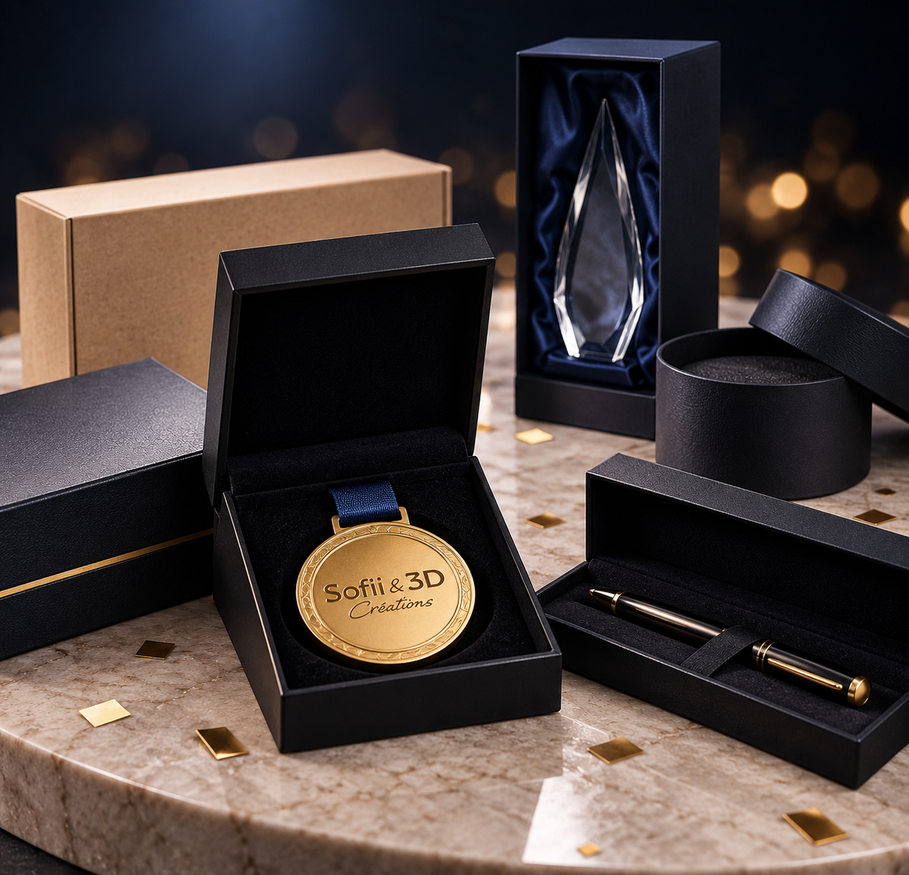 Écrin & coffret — SOFII & 3D Créations